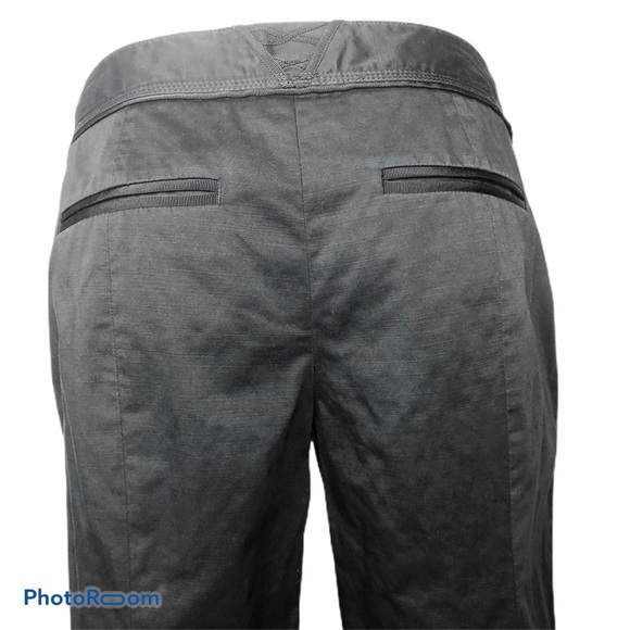 WHBM Slim Capri Mid Rise Stretch Black Pants - Picture 5 of 8